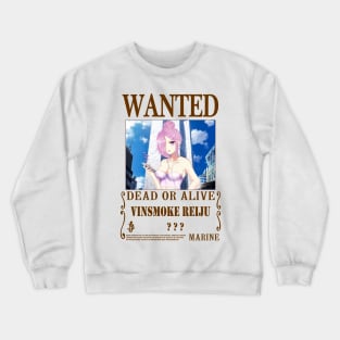 Vinsmoke Reiju One Piece Wanted Crewneck Sweatshirt